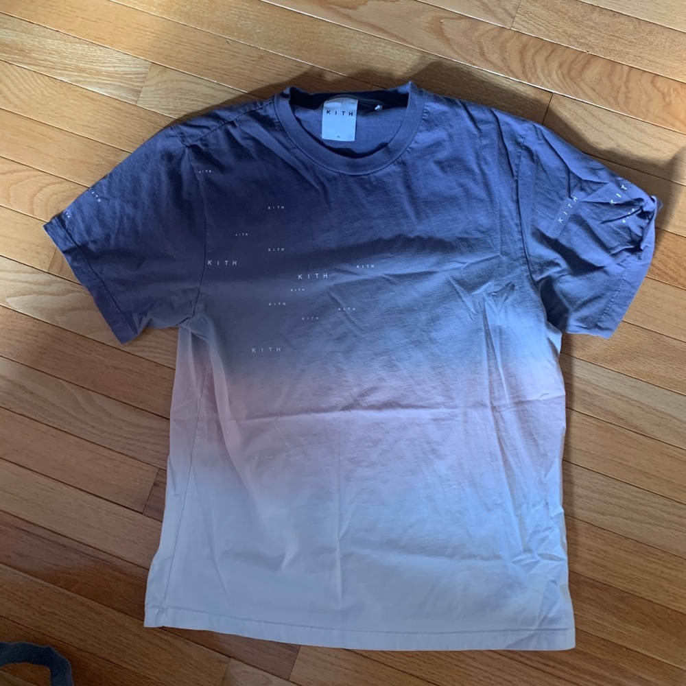 EUC kith ombre dyed t-shirt